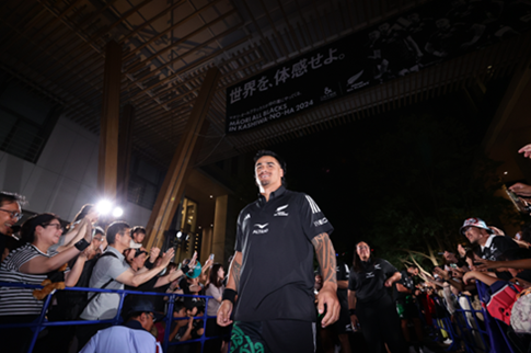 ウェルカムセレモニーの様子