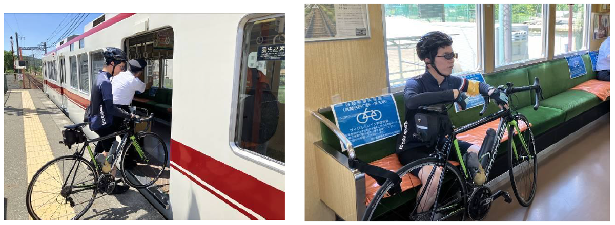 神戸電鉄粟生線 通常列車でのサイクルトレイン実証実験について