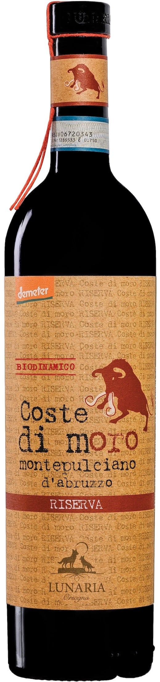 ルナリア コステディモーロ リゼルヴァ モンテプルチアーノ ダブルッツォ