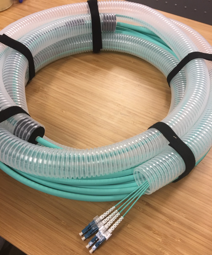 オプション　コルゲートチューブの取り付け