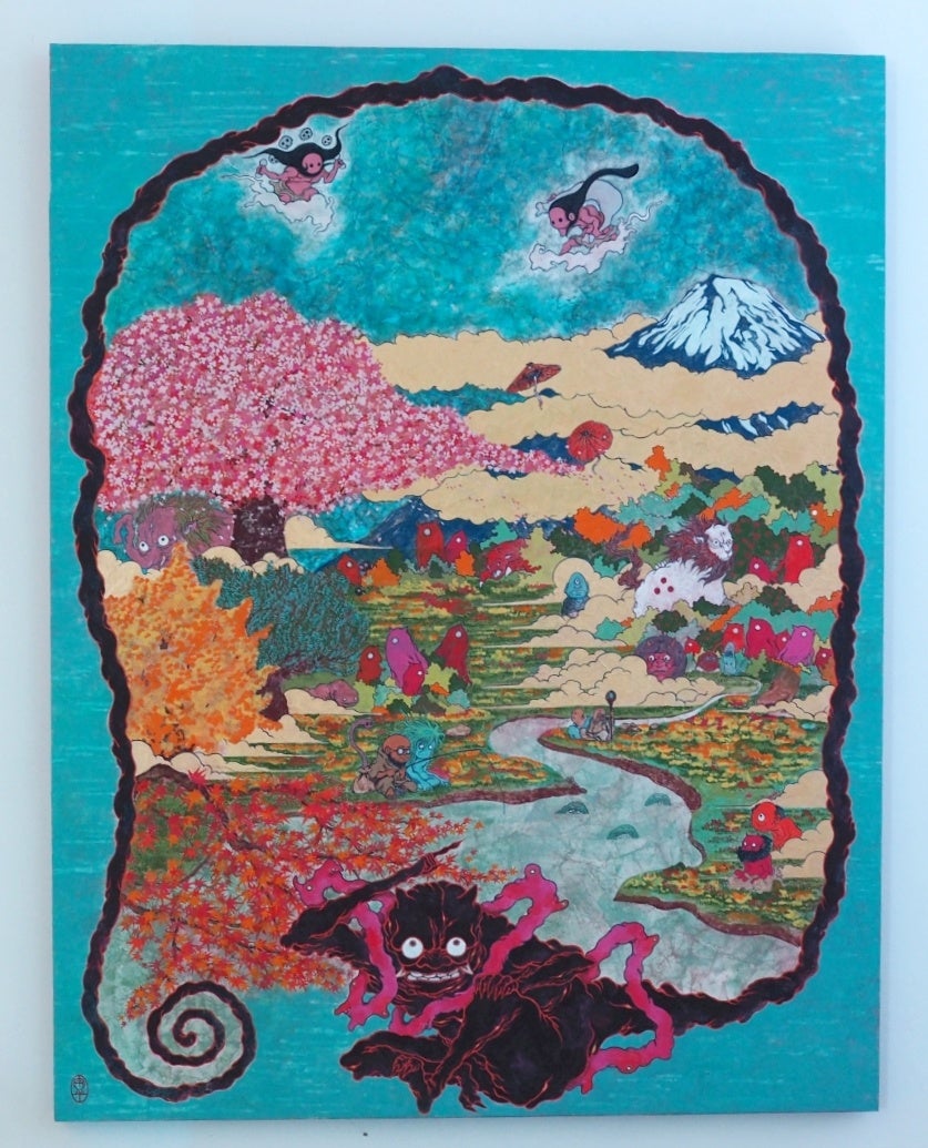 妖怪画家・柳生忠平が描くSDGsの世界