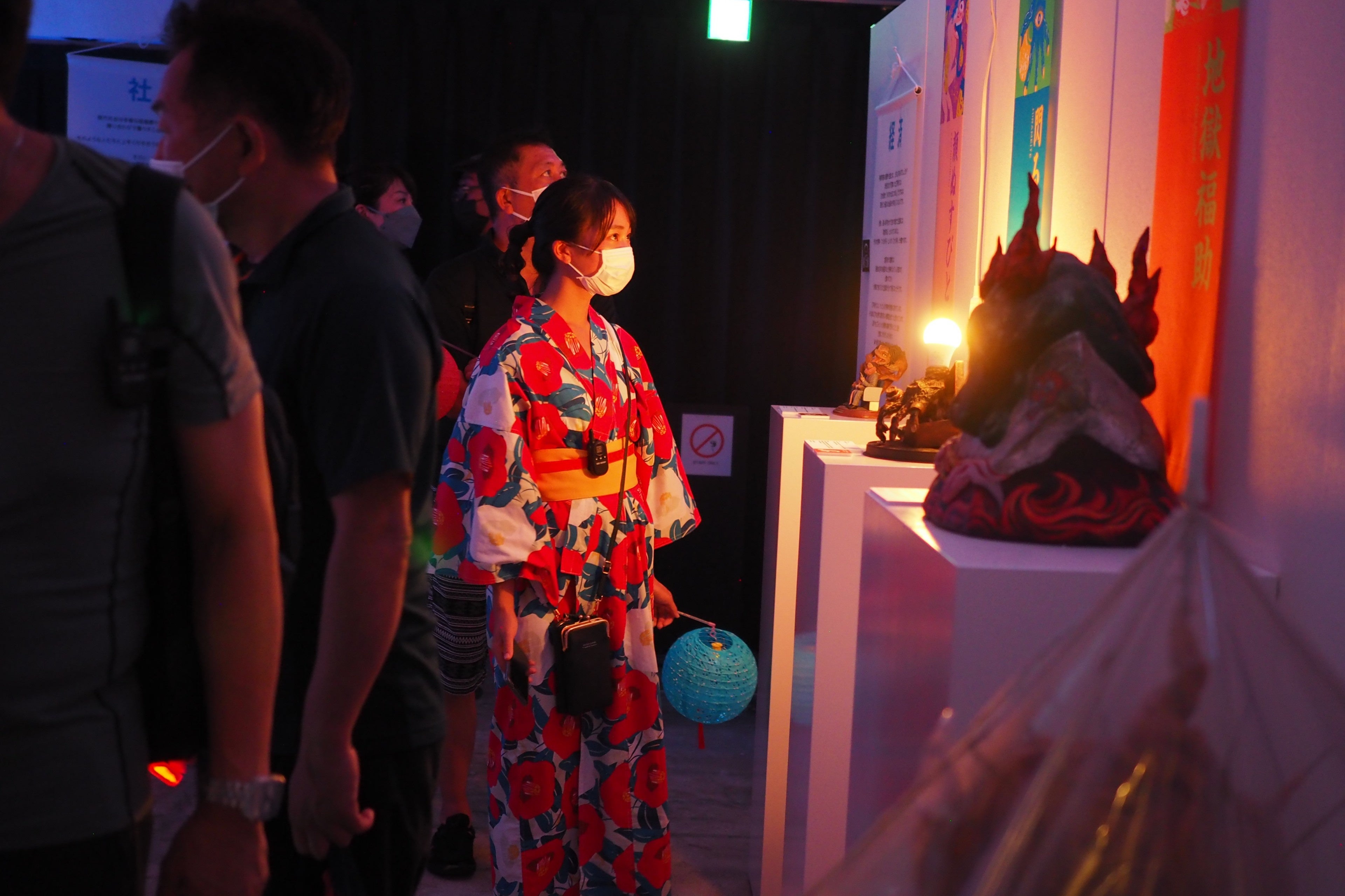 宿泊しているホテルから参加したご家族も