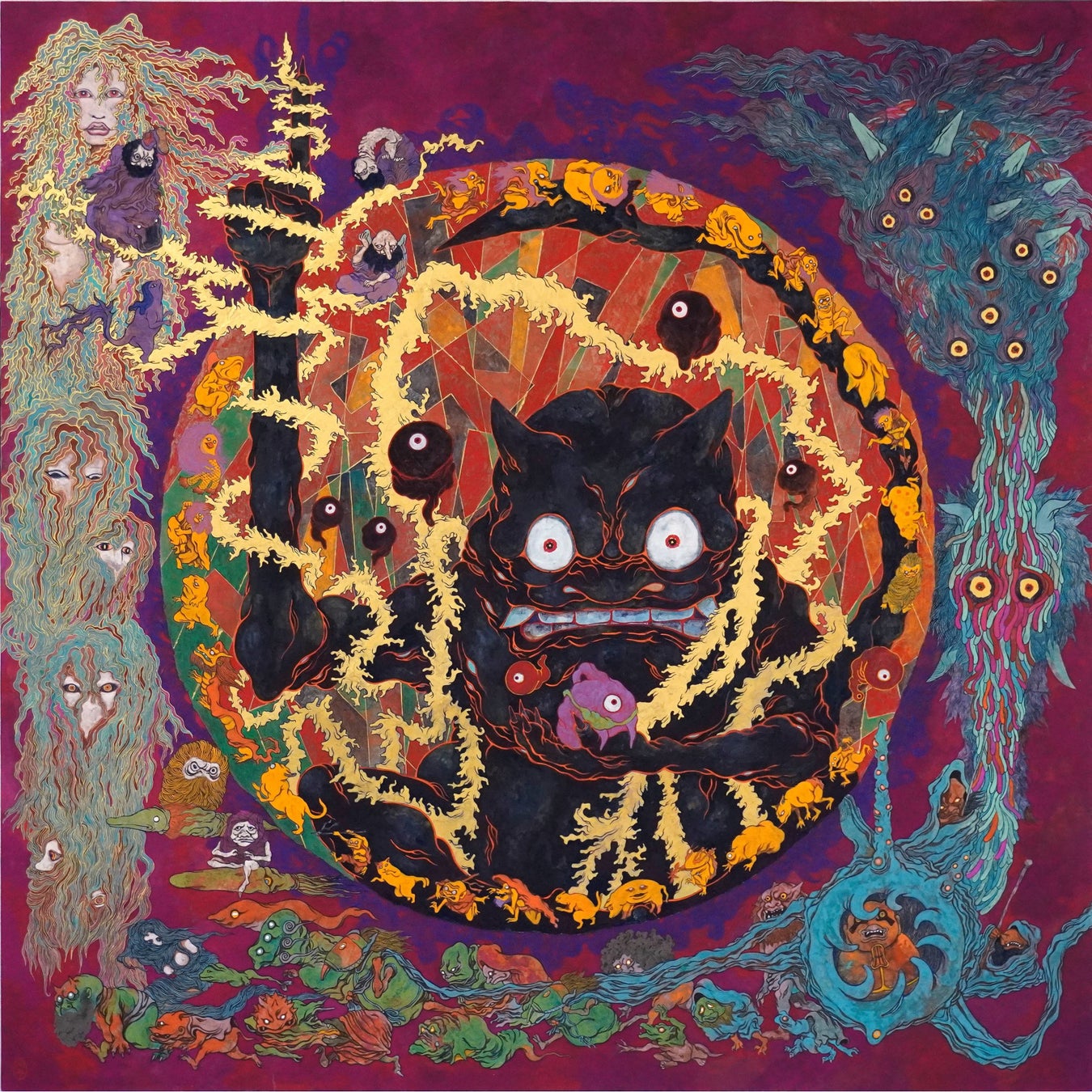 妖怪美術館03号館にて 柳生忠平企画展「妖縁」開催中