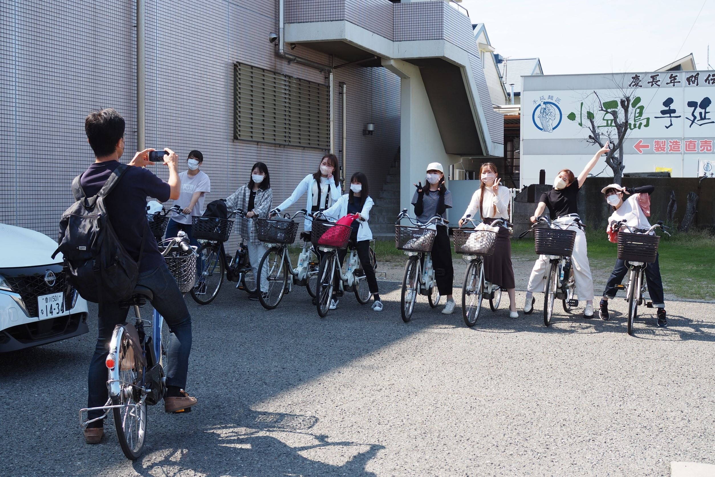 当日は、土庄港近くにあるオーキドホテルに併設のサイクルステーションにて電動自転車をレンタル。