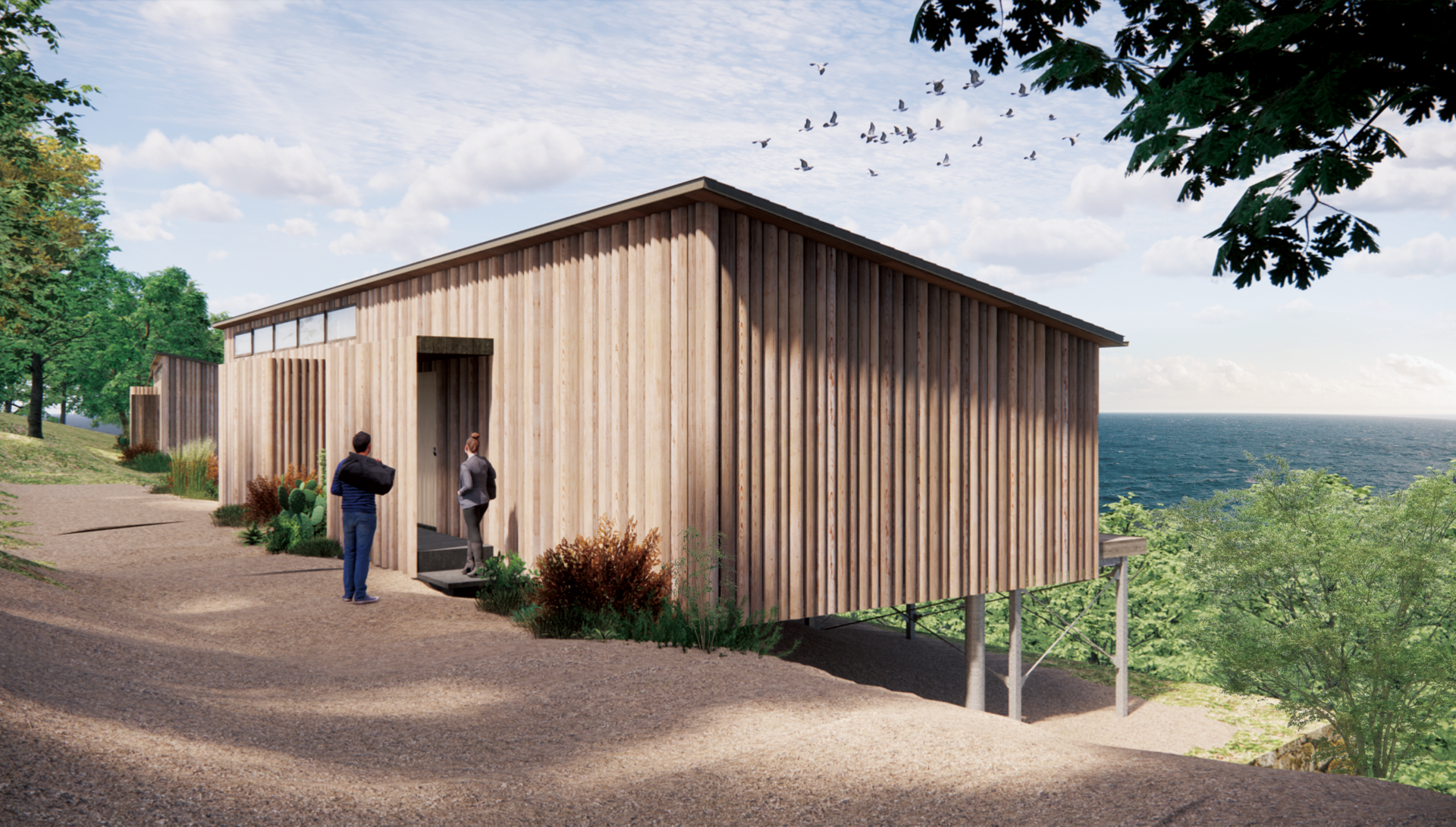 「The CABIN」宿泊棟（内観）　完成イメージ