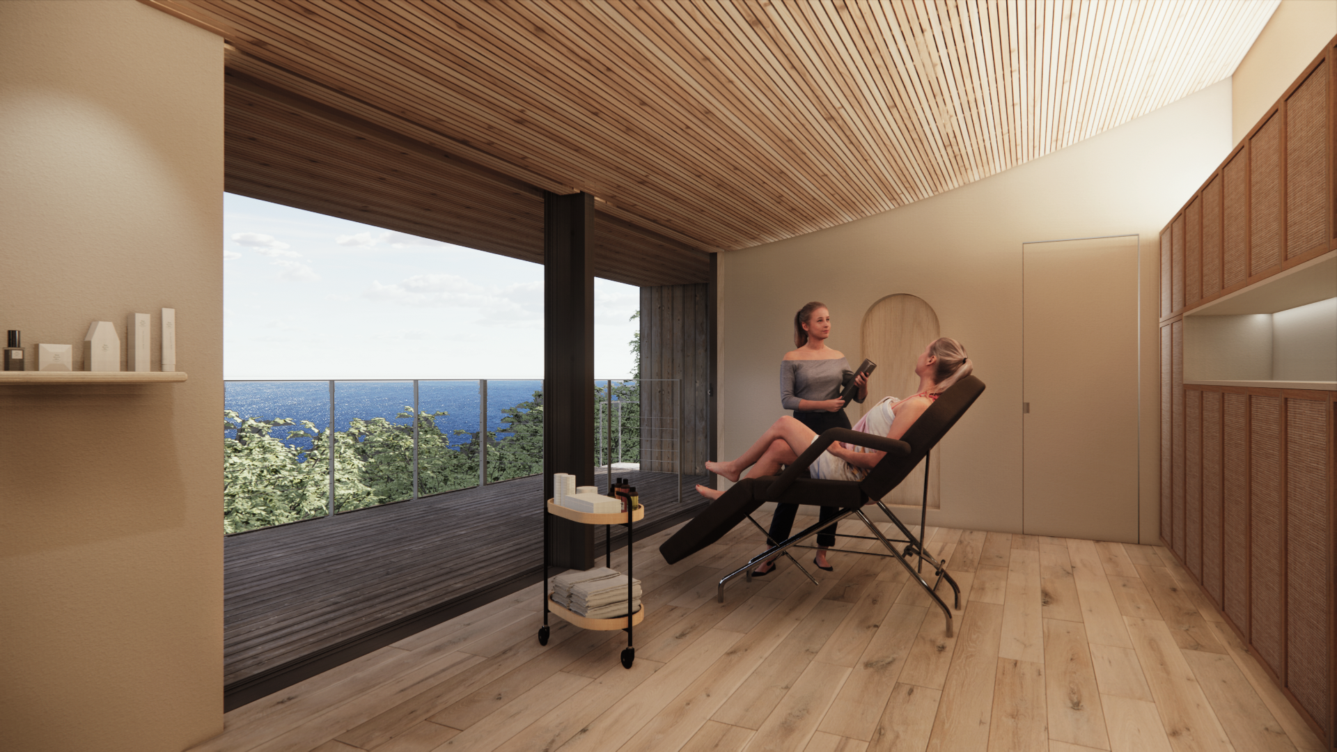 「The SPA」エステサロン　完成イメージ