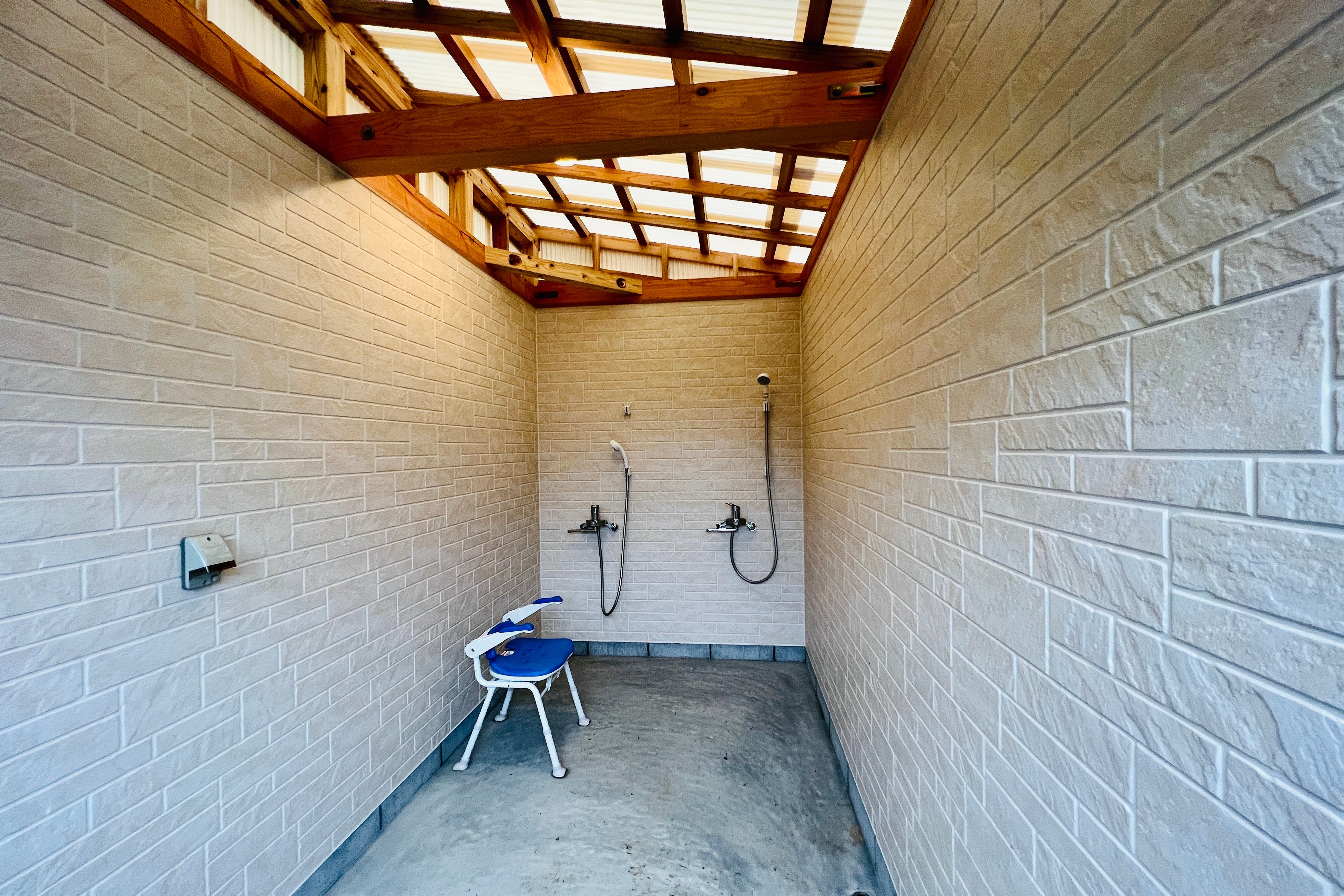 工事後のシャワールーム