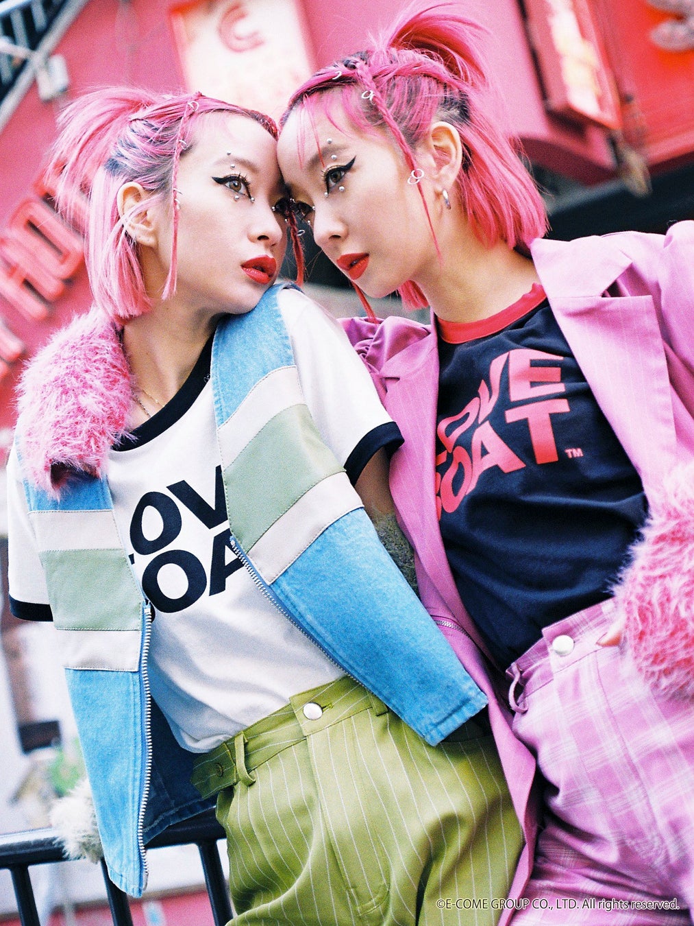 LOVE BOAT トリムTシャツ