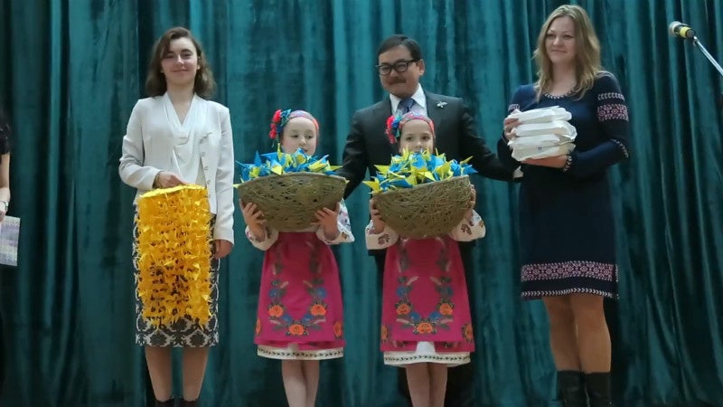 2017年ウクライナにて