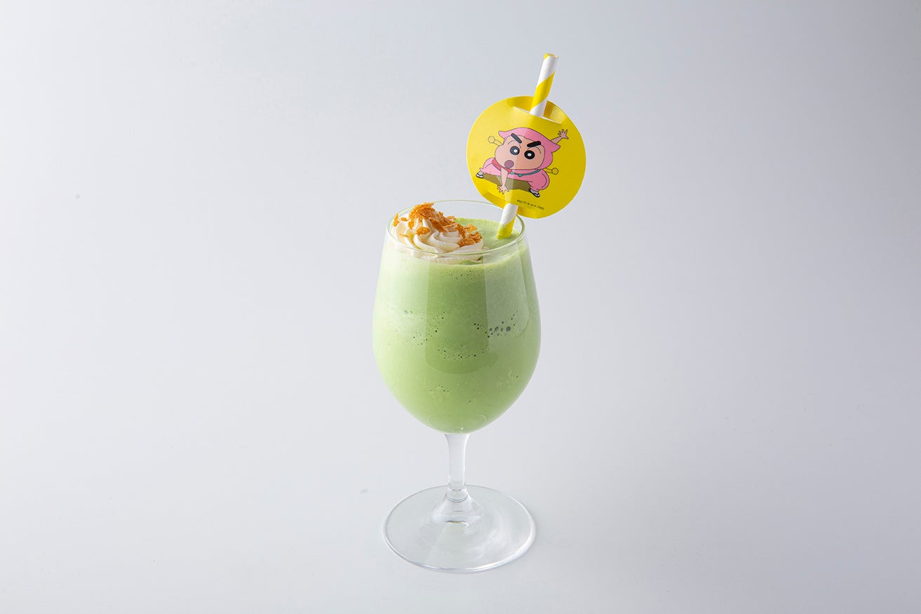 オラは誰の子？忍者の子！？抹茶フラッペ