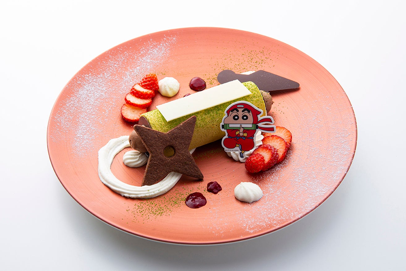 オラの巻物ロールケーキ