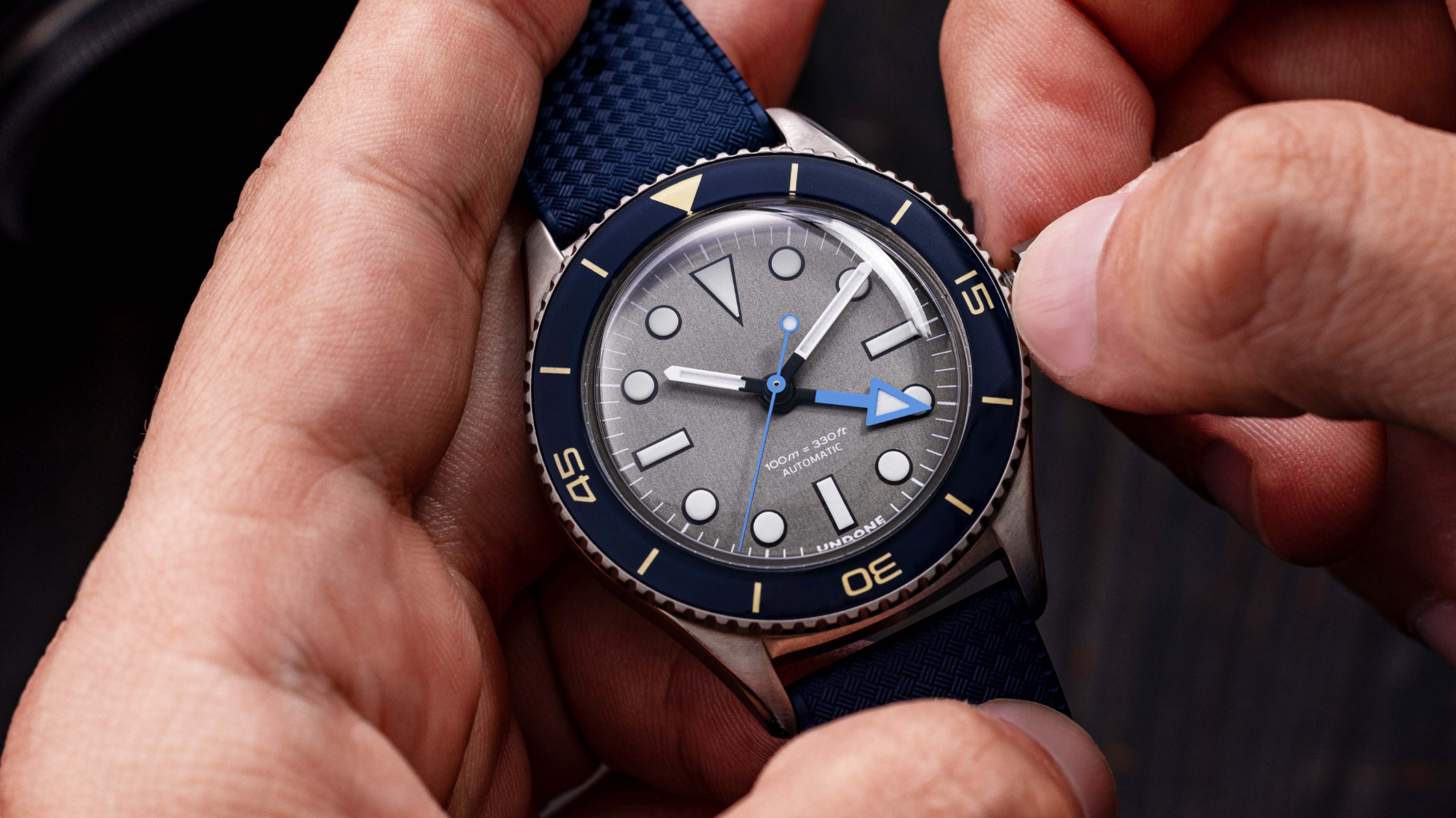 アンダーンベースキャンプ（UNDONE BASECAMP ）自動巻き腕時計 UNDONEから初チタンBasecampモデルが登場 | 株式会社UNDONE JAPANの