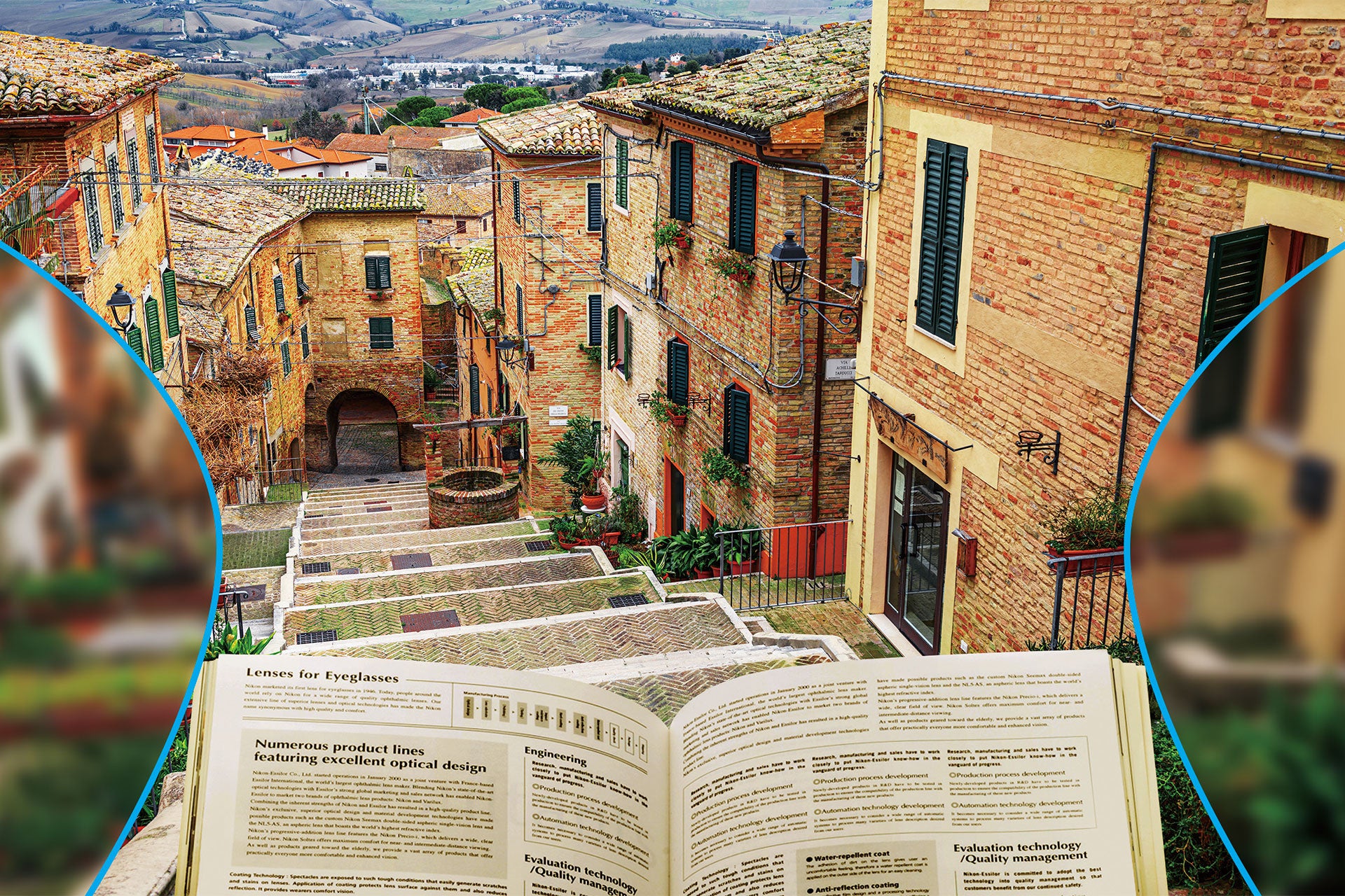 カスタムメイドレンズ見え方