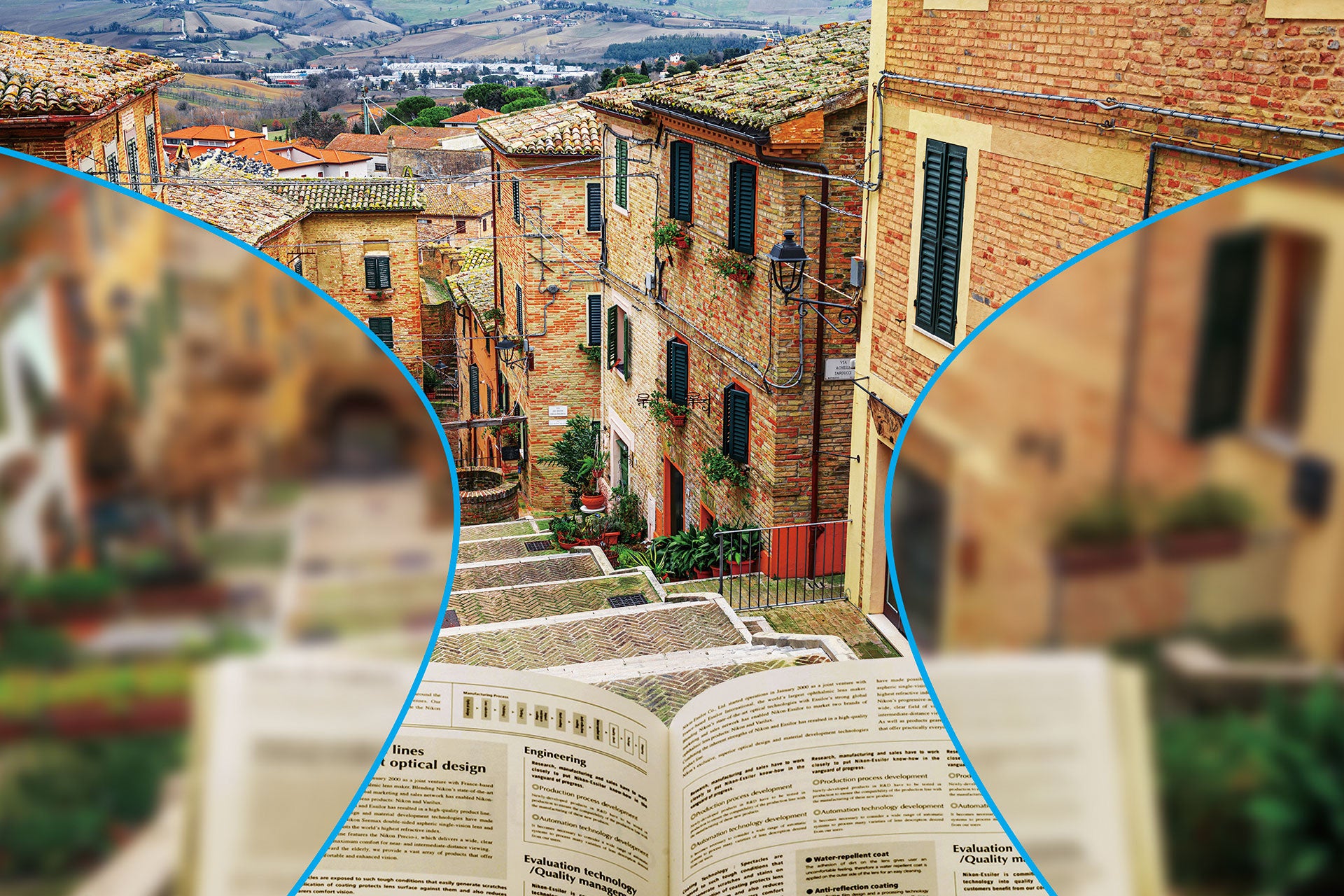 一般レンズ見え方