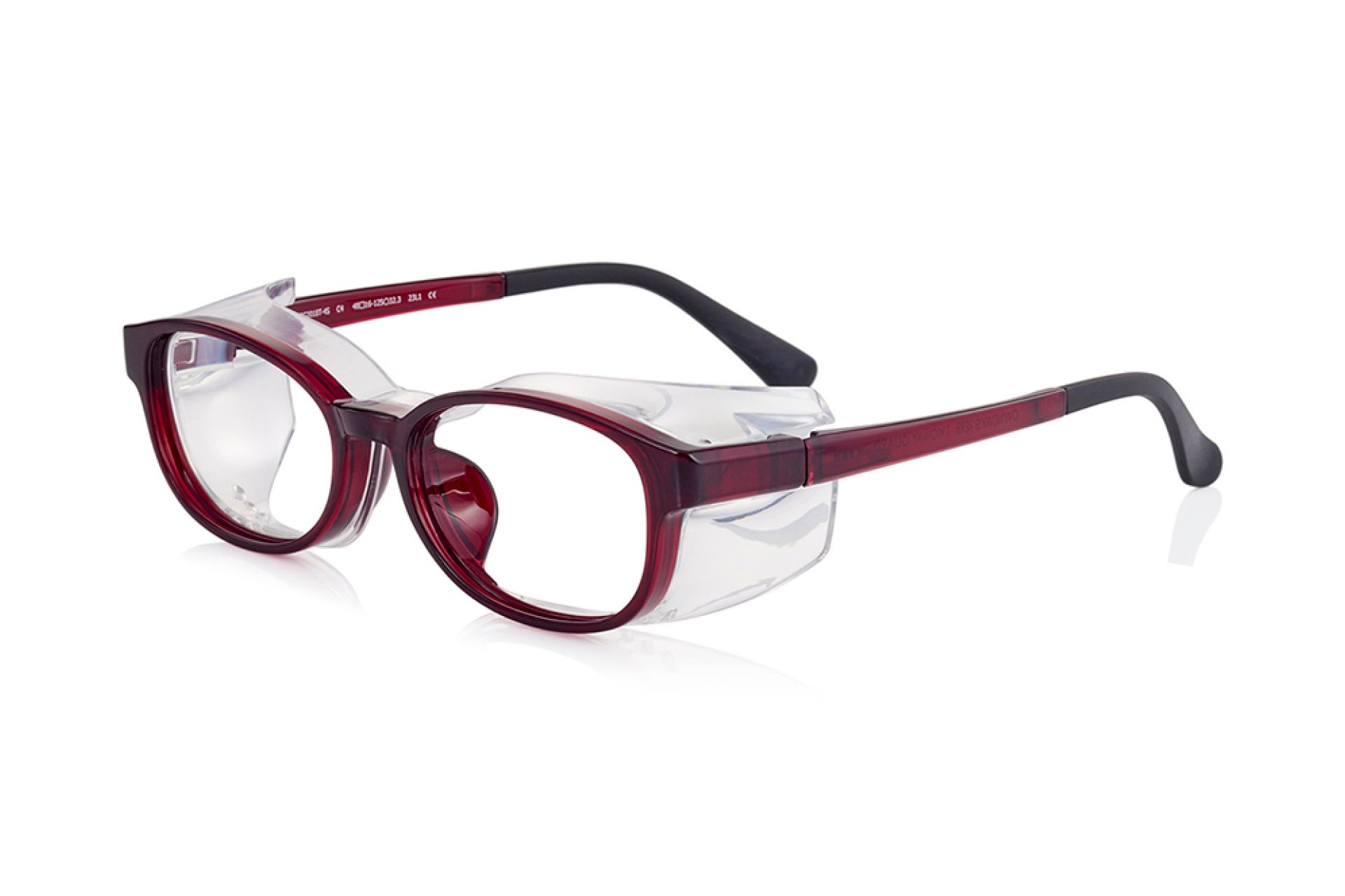 OWNDAYS 花粉２WAY GUARD PG2018T-4S クリアレッド