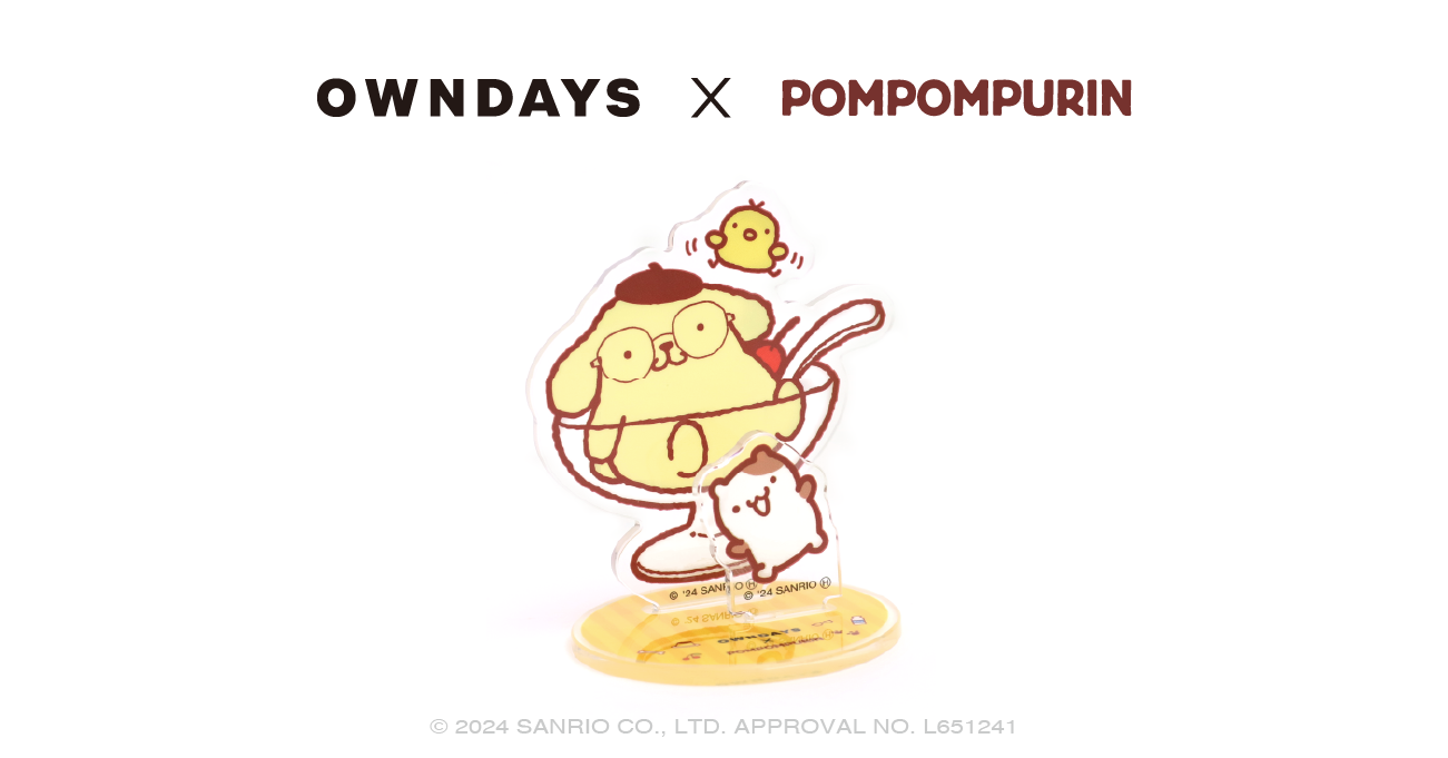 OWNDAYS | オンデーズ】ポムバサダー必見！サンリオ大人気