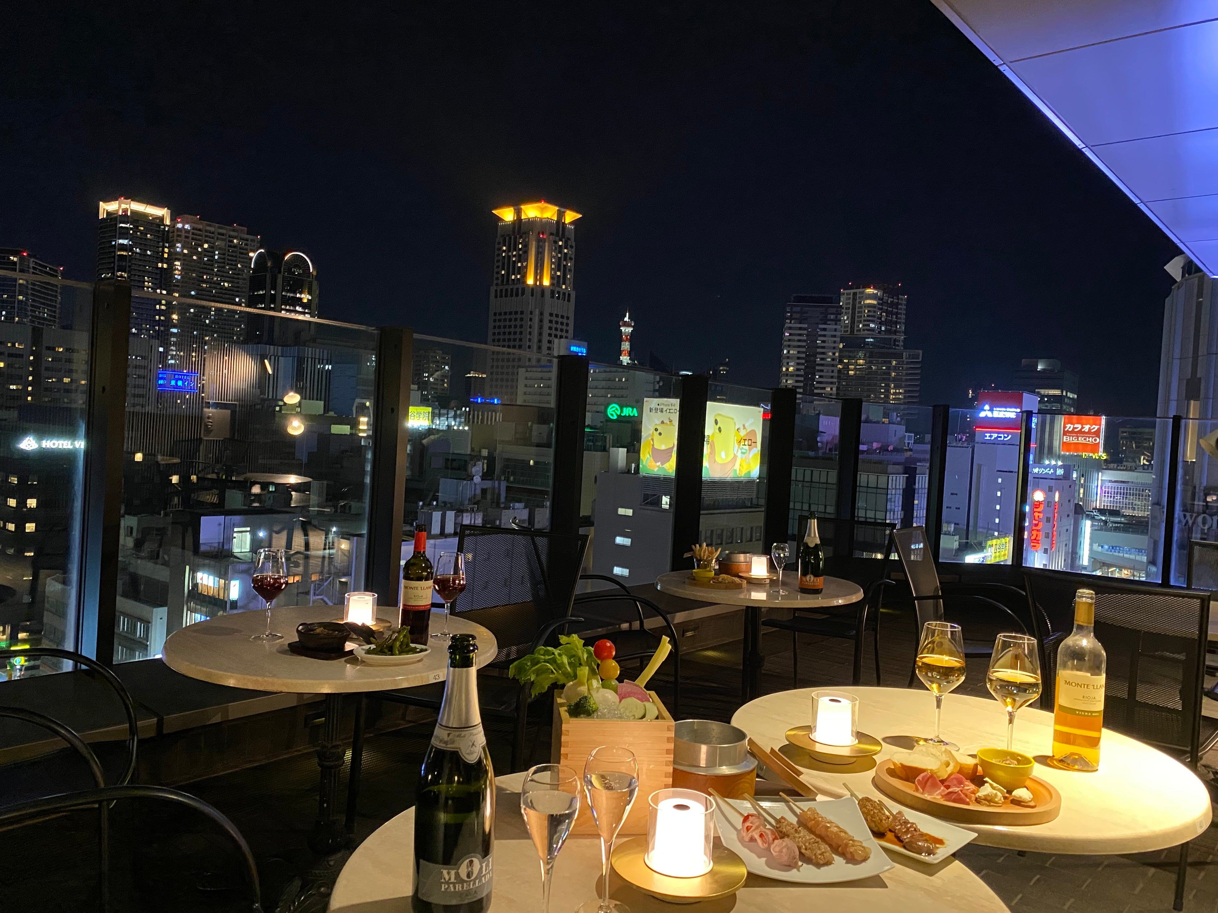 28席と広いテラス席は同社では最大級の広さです。