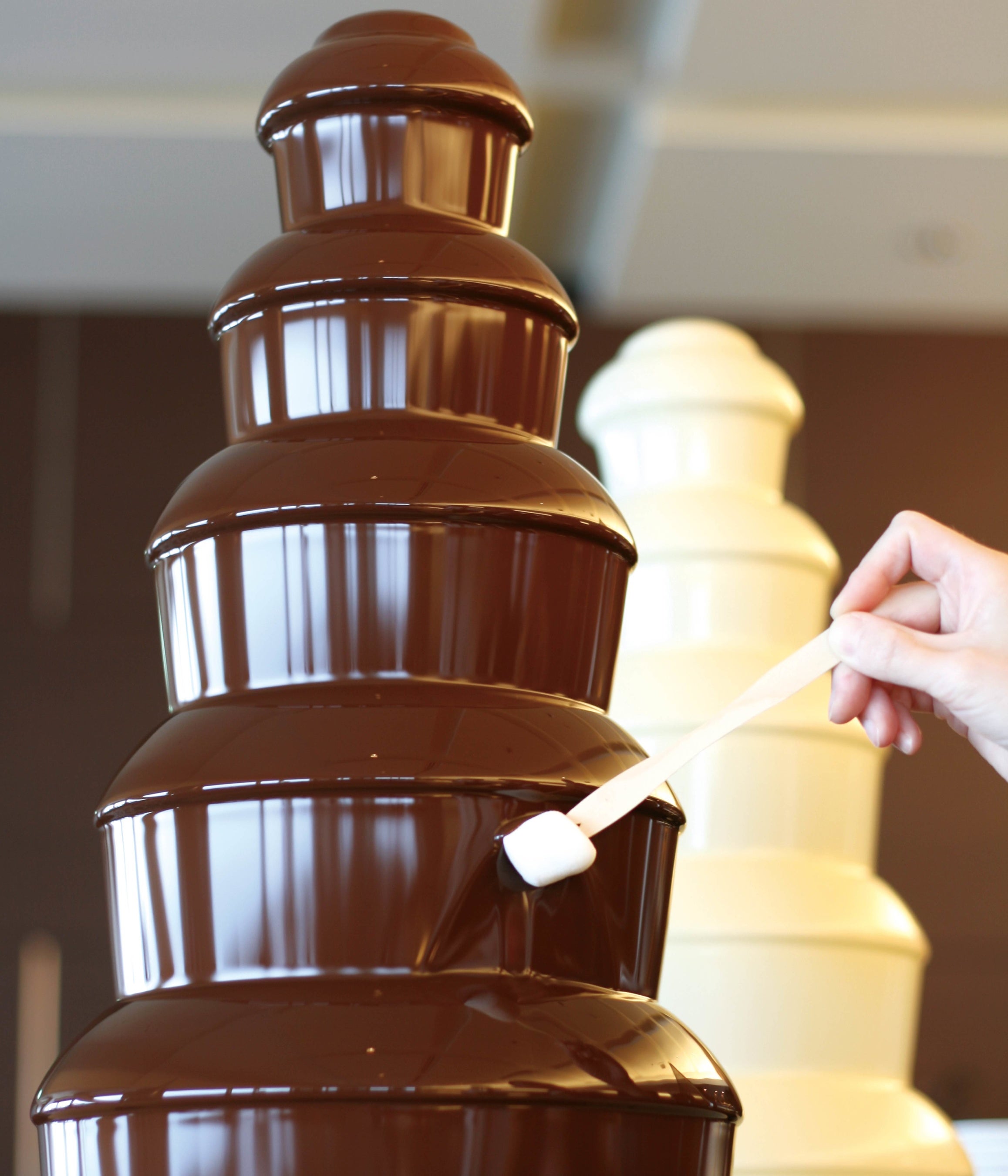 チョコレートファウンテン