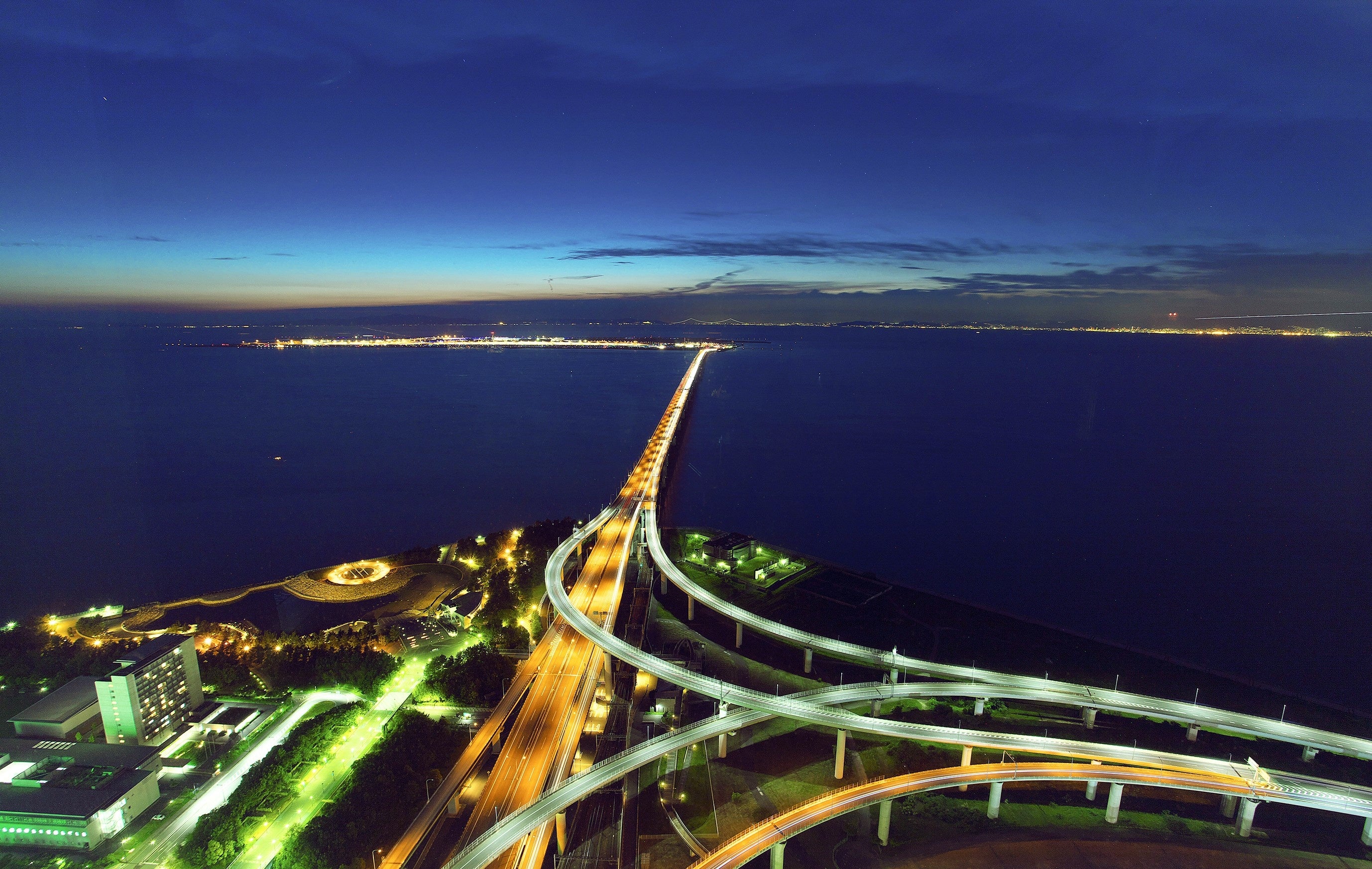 関西空港を見下ろす抜群のロケーション