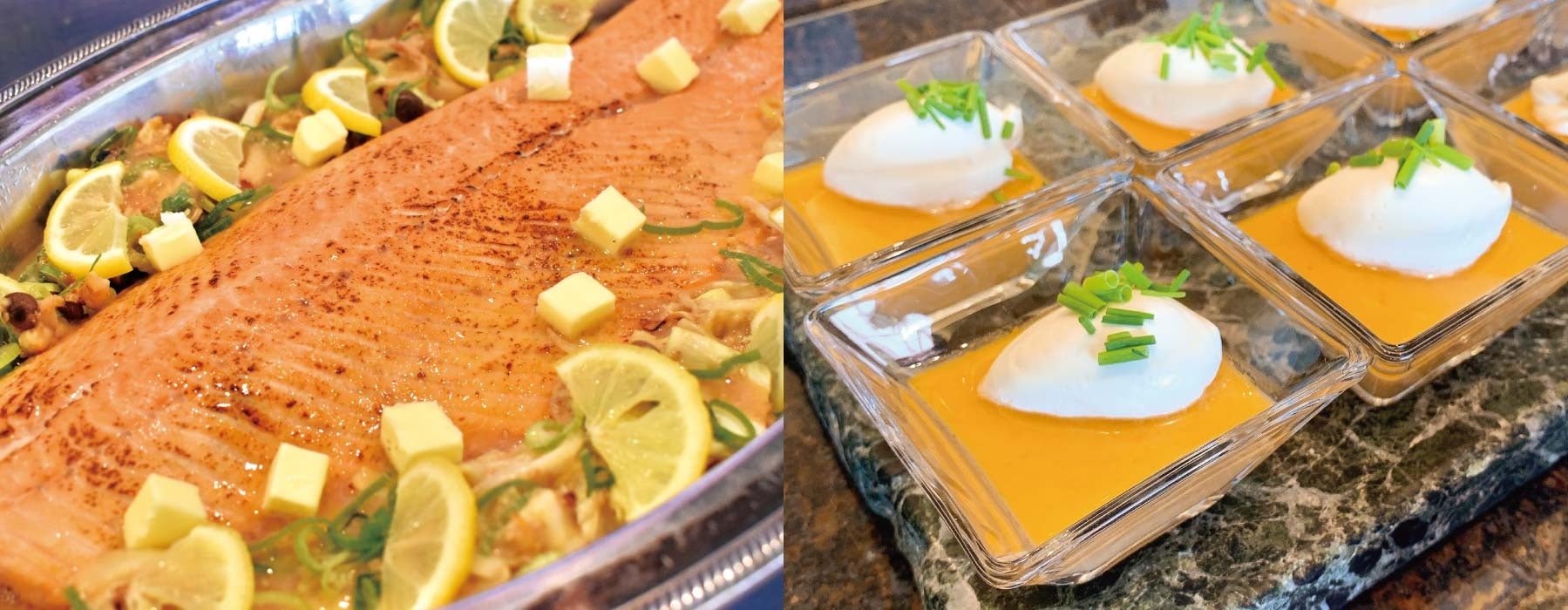 シェフ自慢のホテルグルメがずらり