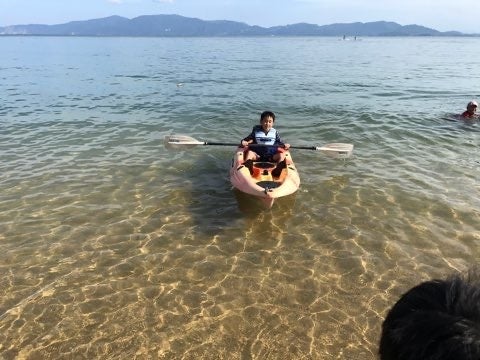 マリンスポーツも体験できる自然環境に恵まれた場所