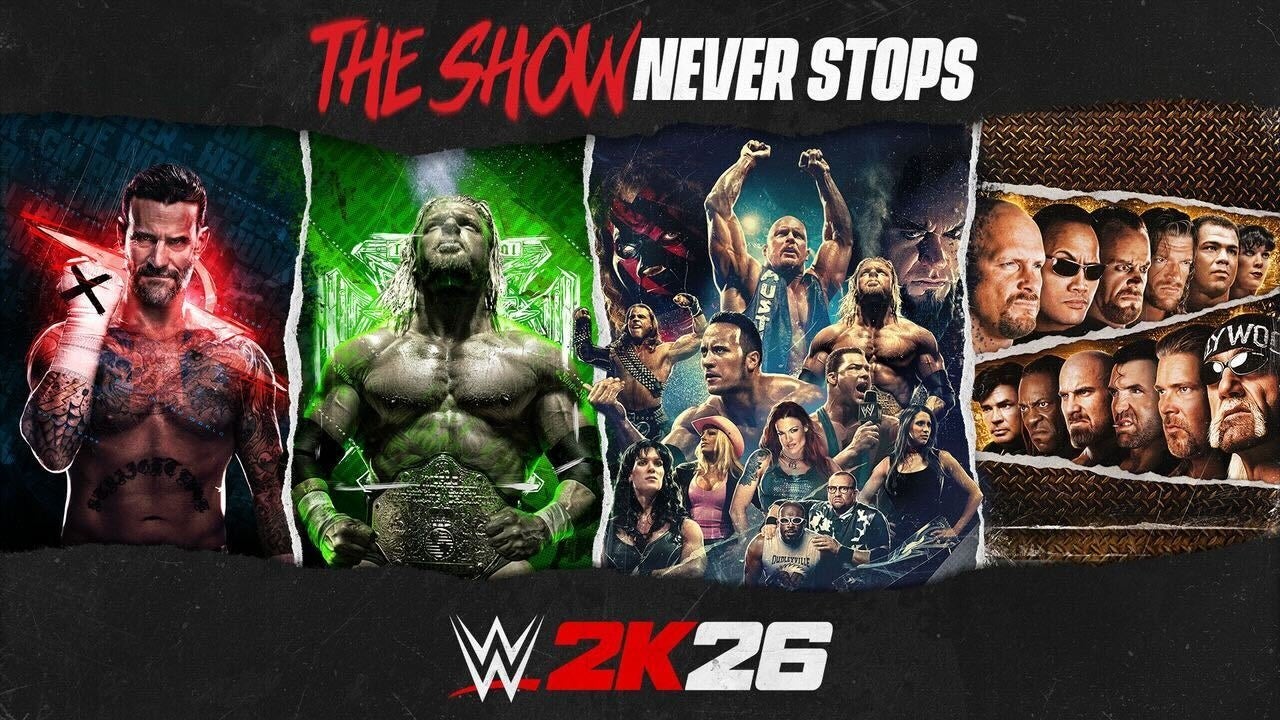 WWE 2K26発売！CMパンクが目玉、豪華3エディション登場