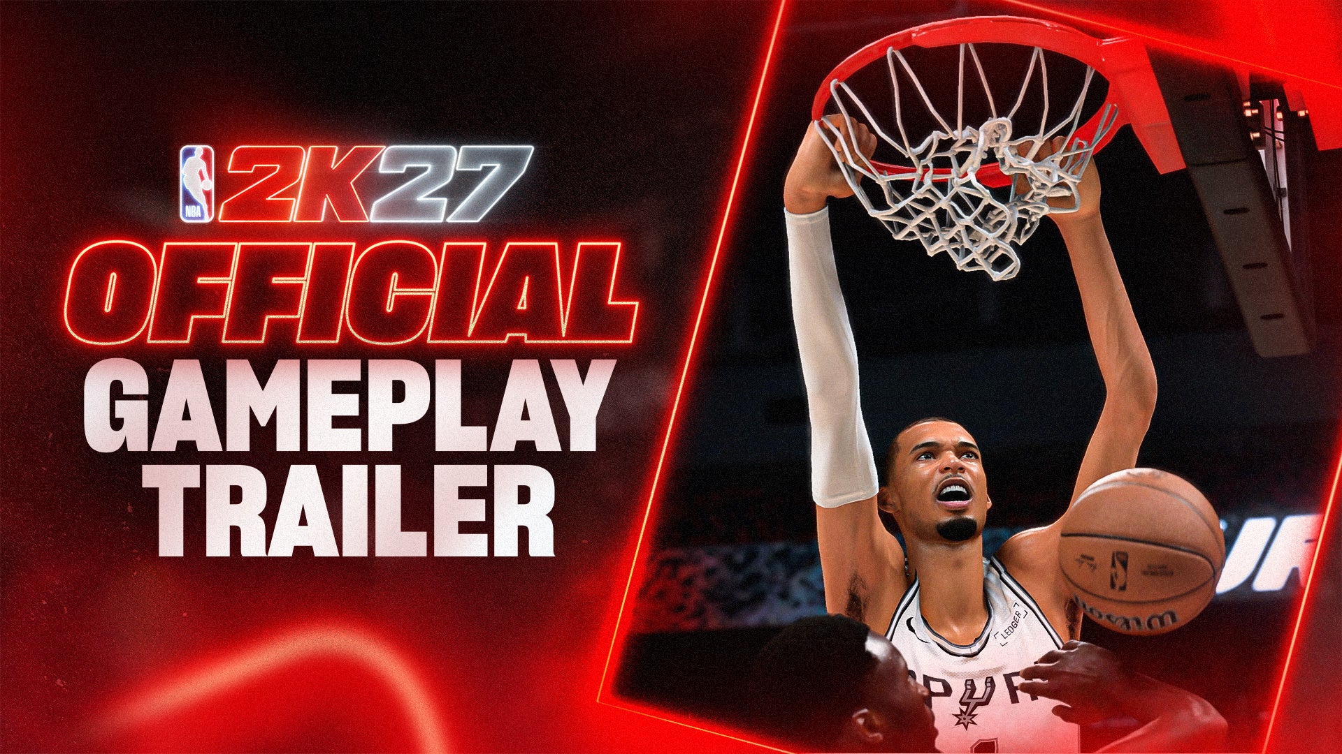 NBA 2K27最新トレーラー!ウェンバンヤマ&クラーク躍動、9月発売! NBA 2K27最新トレーラー!ウェンバンヤマ&クラーク躍動、9月発売!