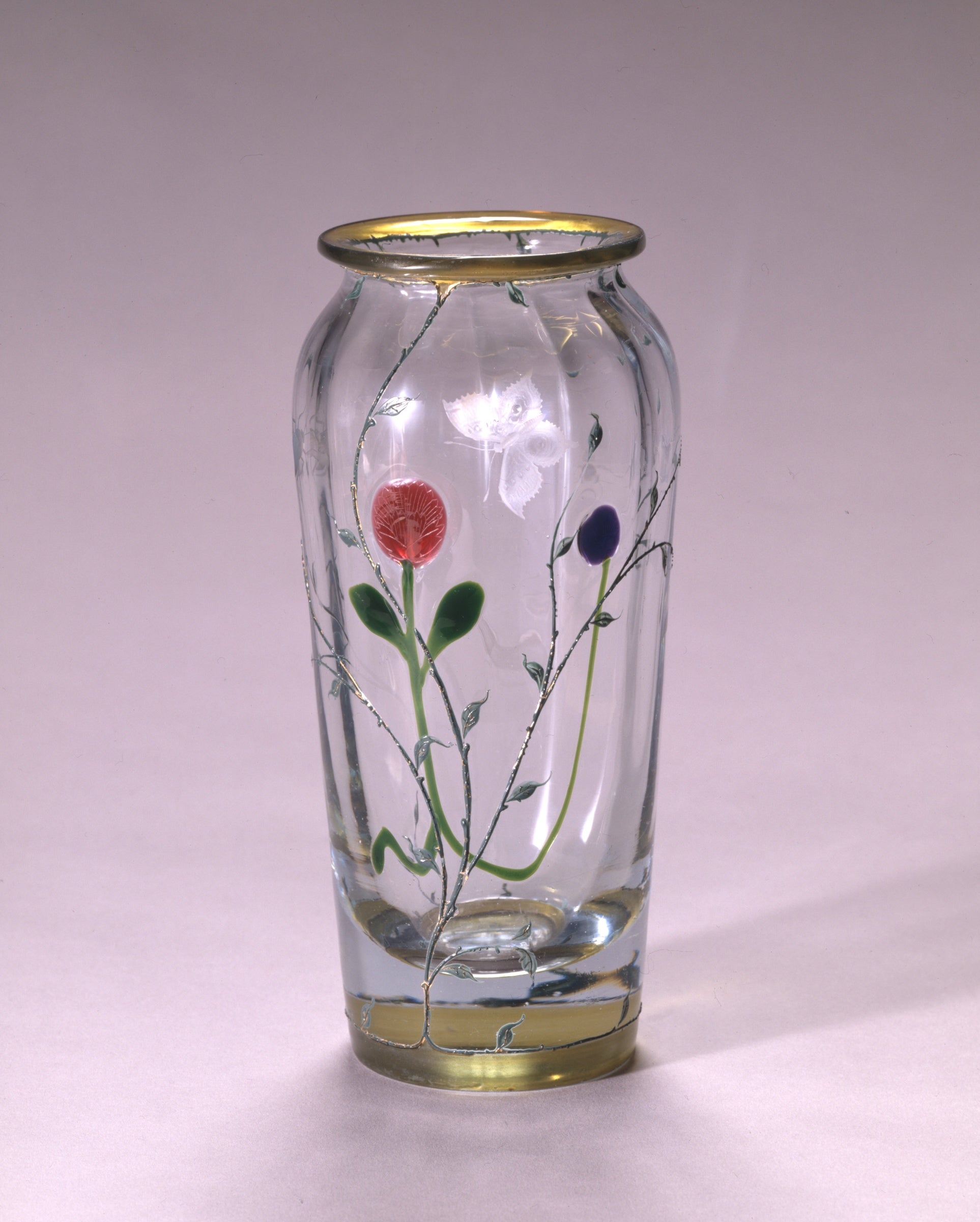 《花器》1910年頃　モーゼル　ボヘミア	