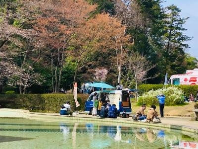 出店のイメージ（芹ヶ谷公園）