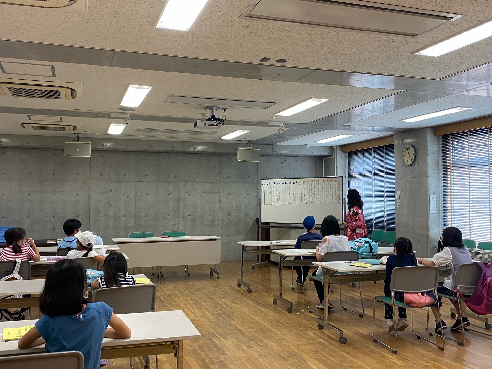 前回の講評の様子