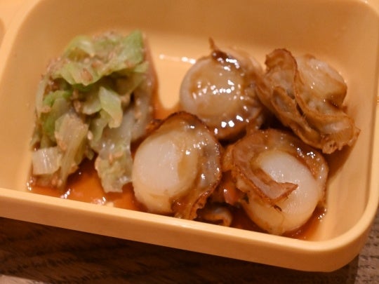 （12月）ほたての照り焼き