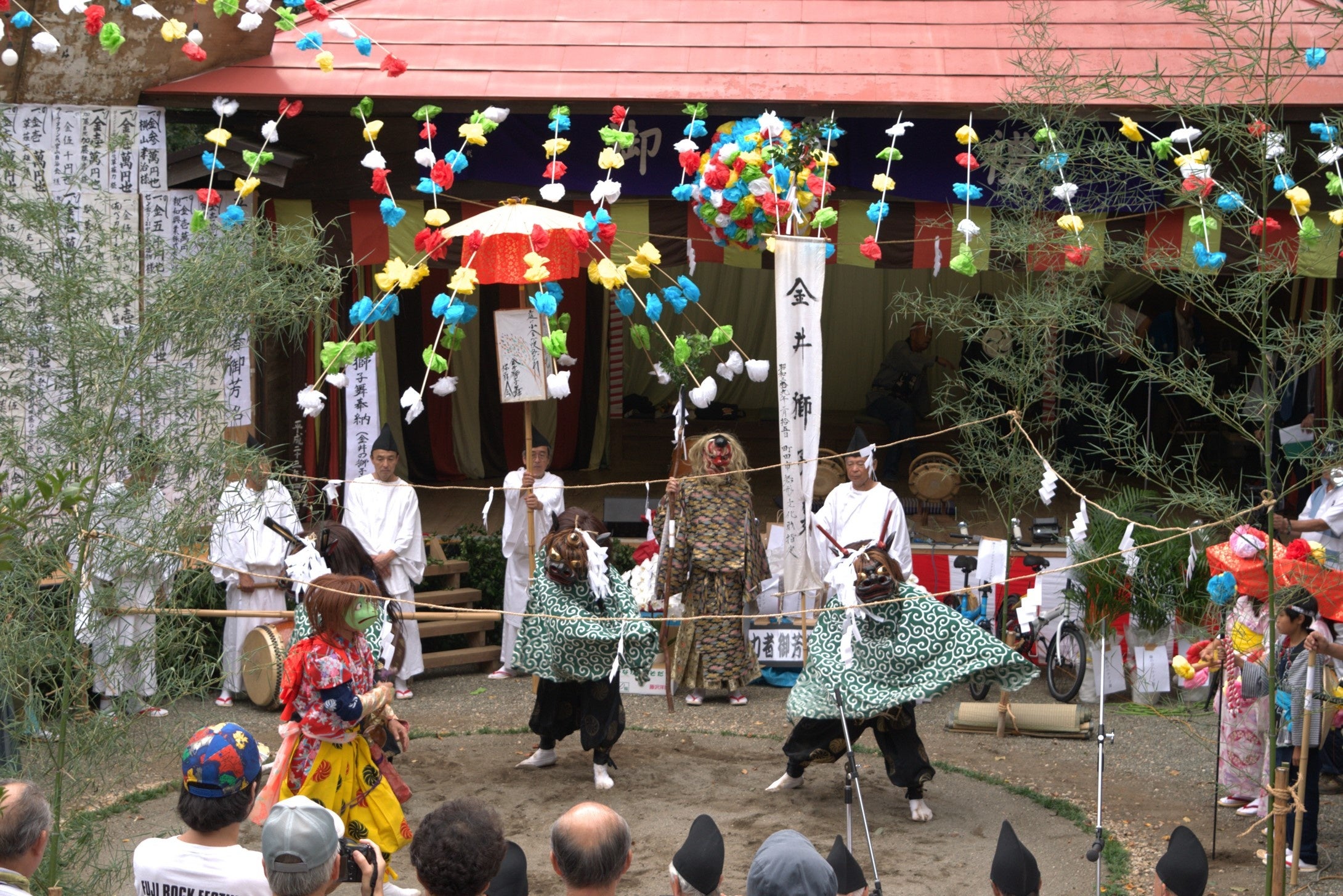 金井の獅子舞（2015・H27祭礼）