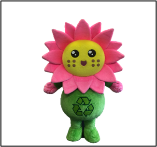 町田市エコキャラクター 「ハスのん」