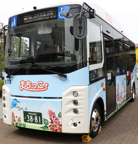 市内初のEVバス　町田市民バス「まちっこ」