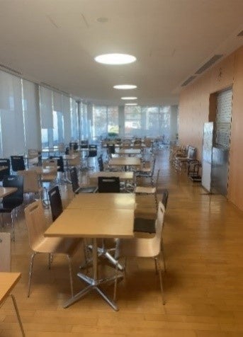 食堂ホール(255.4㎡)