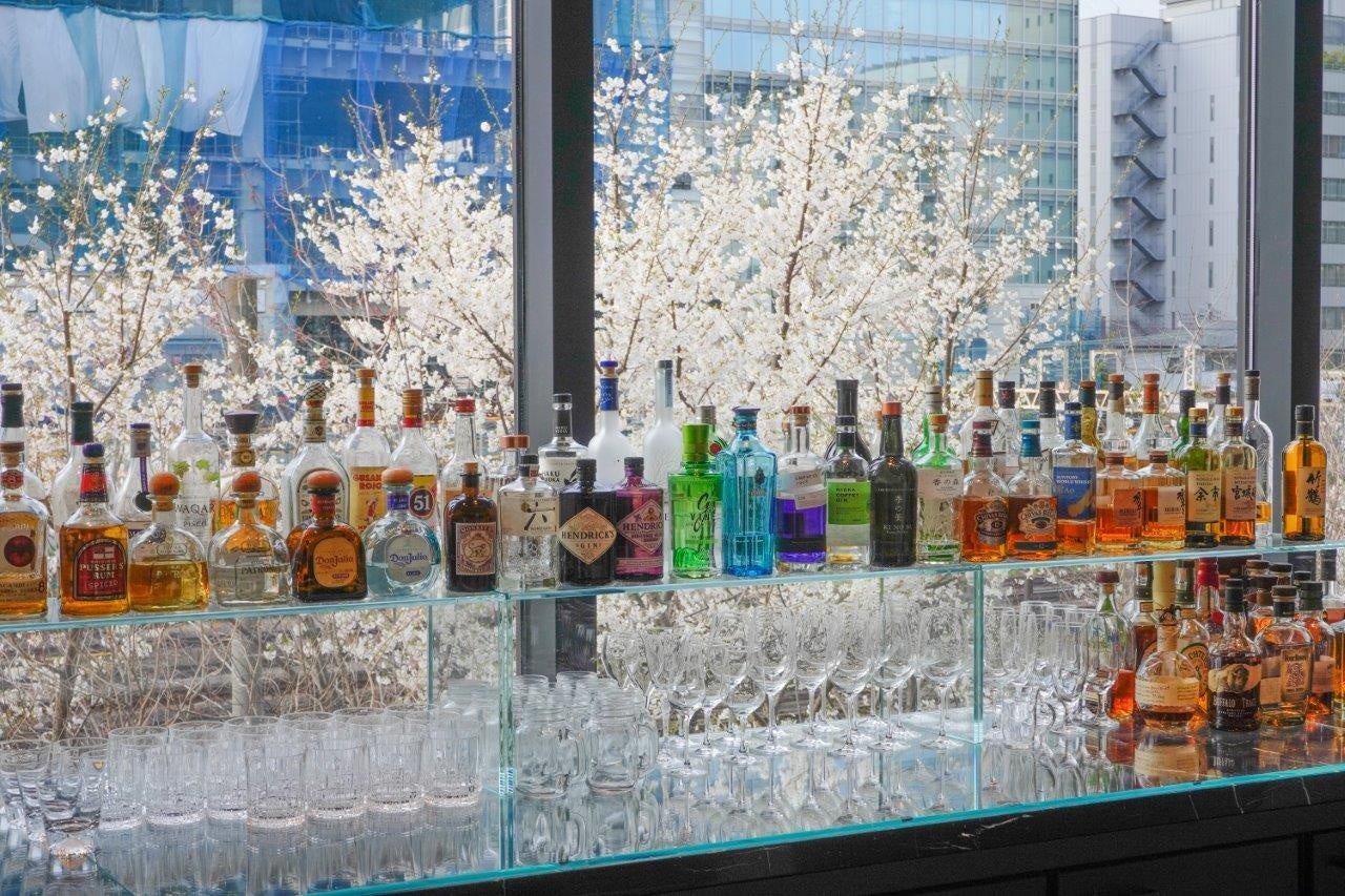 ▲ロビーより ※KASAからは桜は見えません