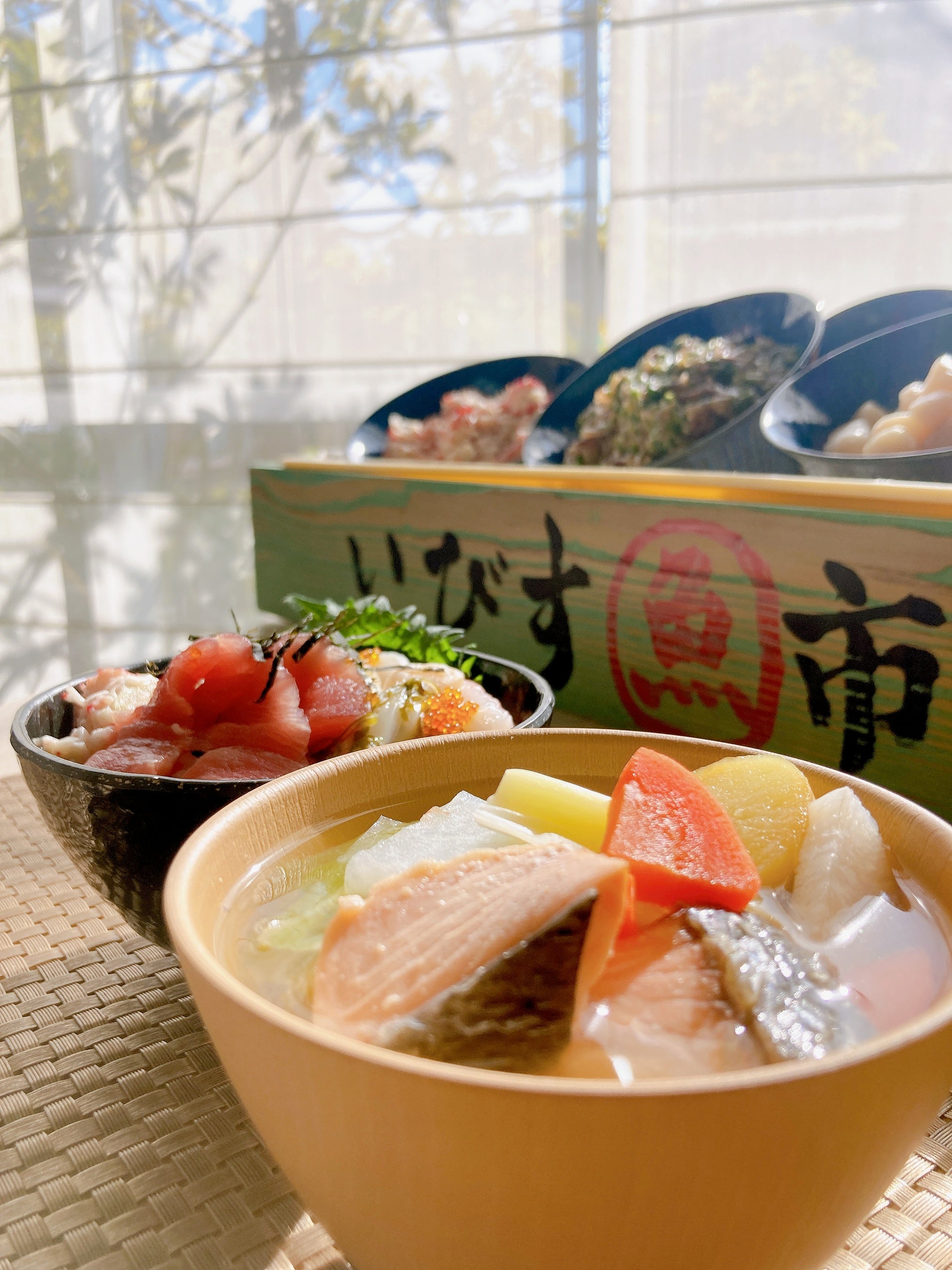 石狩鍋風味噌汁