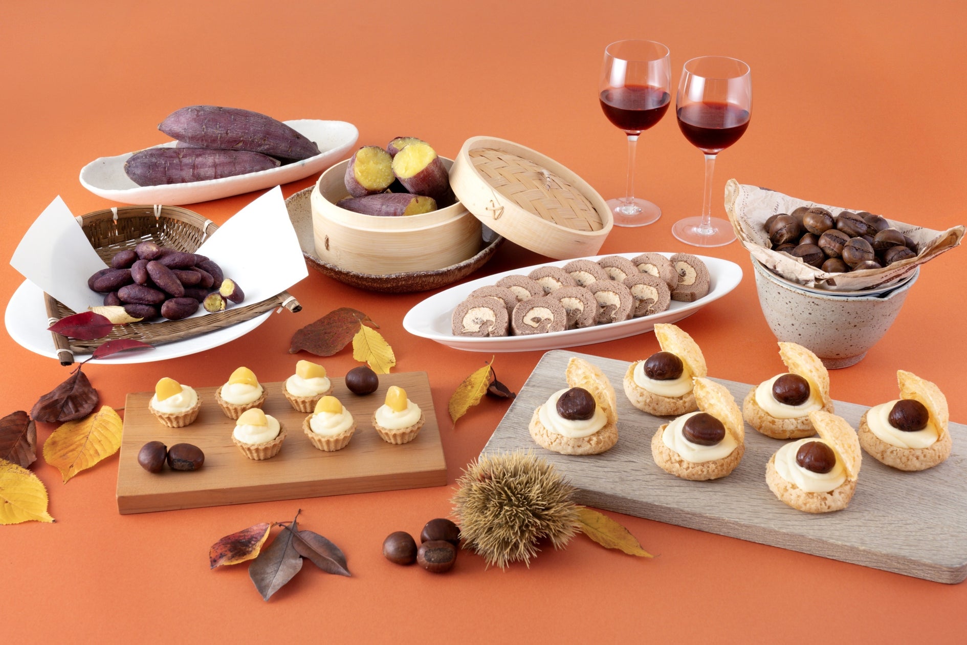 「ぼく、シマエナガ。」コラボレーション シマエナガランチ 秋~Like Afternoon Tea~ シマエナガと楽しむ秋のお茶会・アフタヌーンティー風ランチ