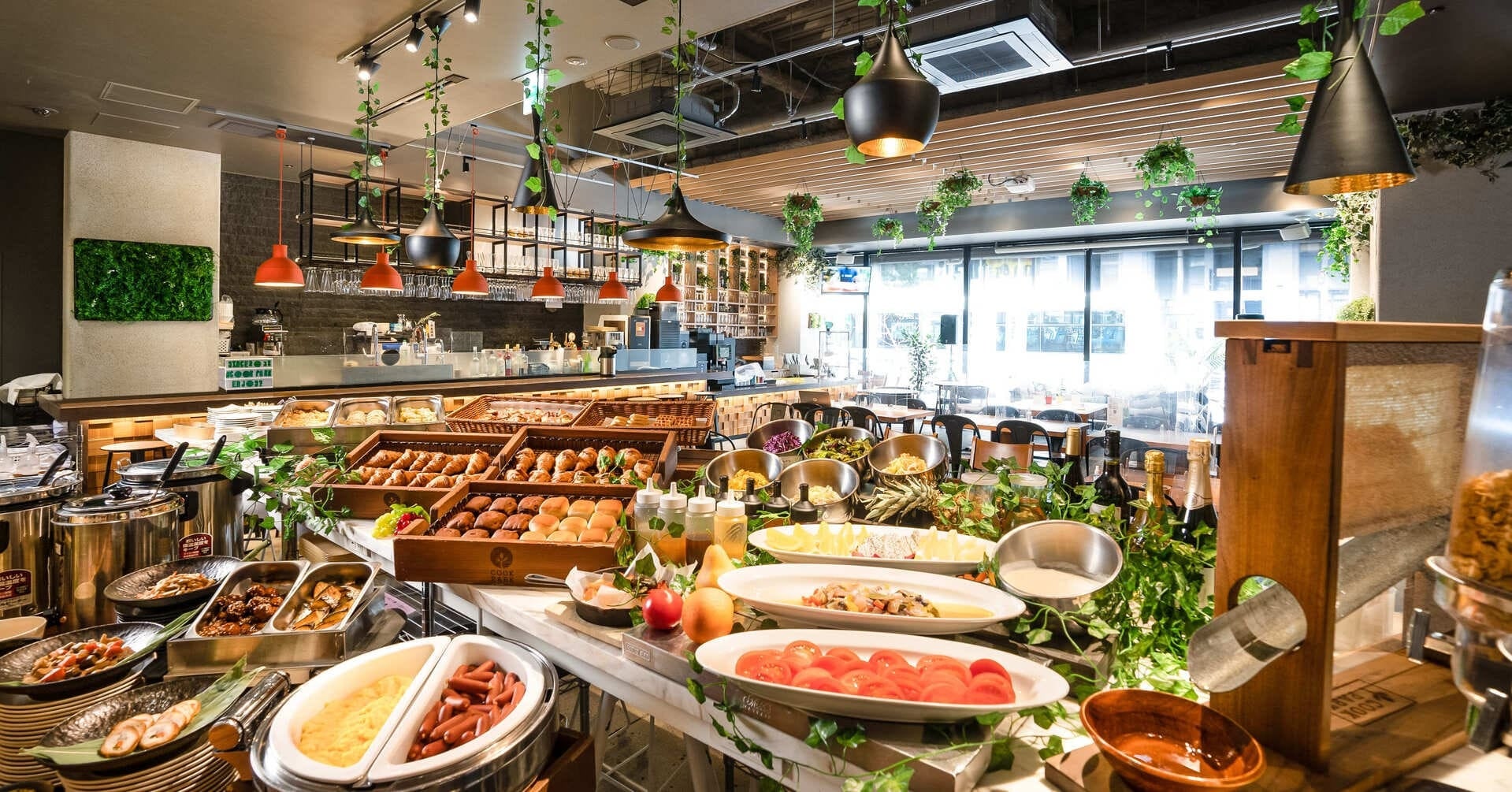 朝食ビュッフェ（イメージ）