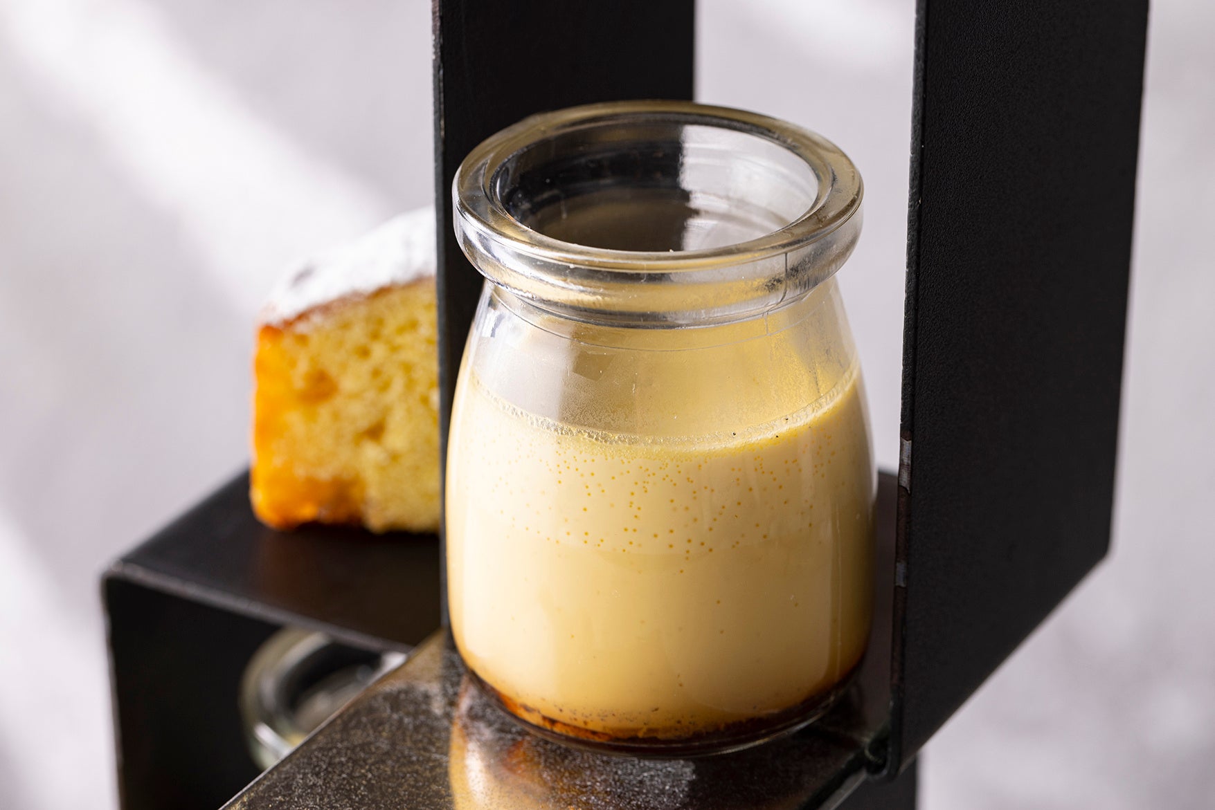 ▲KASA平飼い卵のプリン　