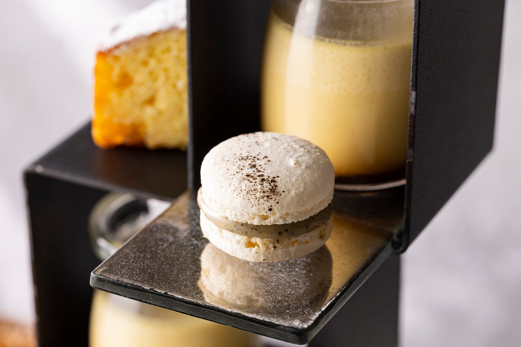 ▲烏龍茶のマカロン