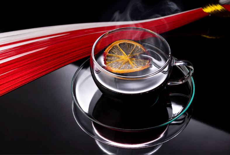 ▲「0％ホットサングリア」　※実際の提供スタイルとは異なります