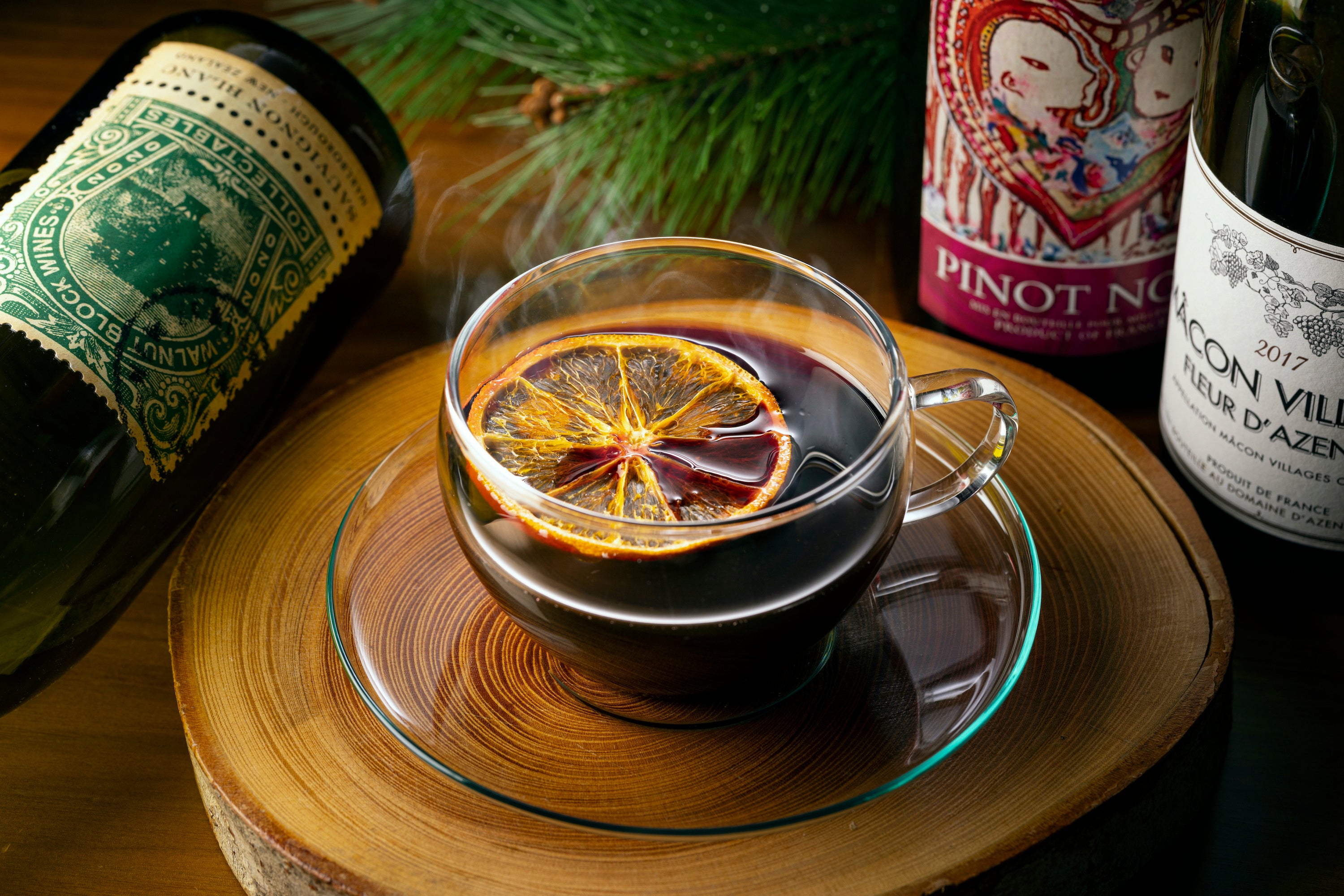 廃棄予定のワインをアップサイクルしたホット0%サングリア