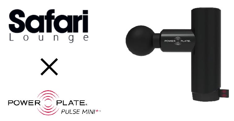Safariの公式オンラインストア「Safari Lounge」にて、パワープレート Safariの公式オンラインストア「Safari Lounge」にて、パワープレート