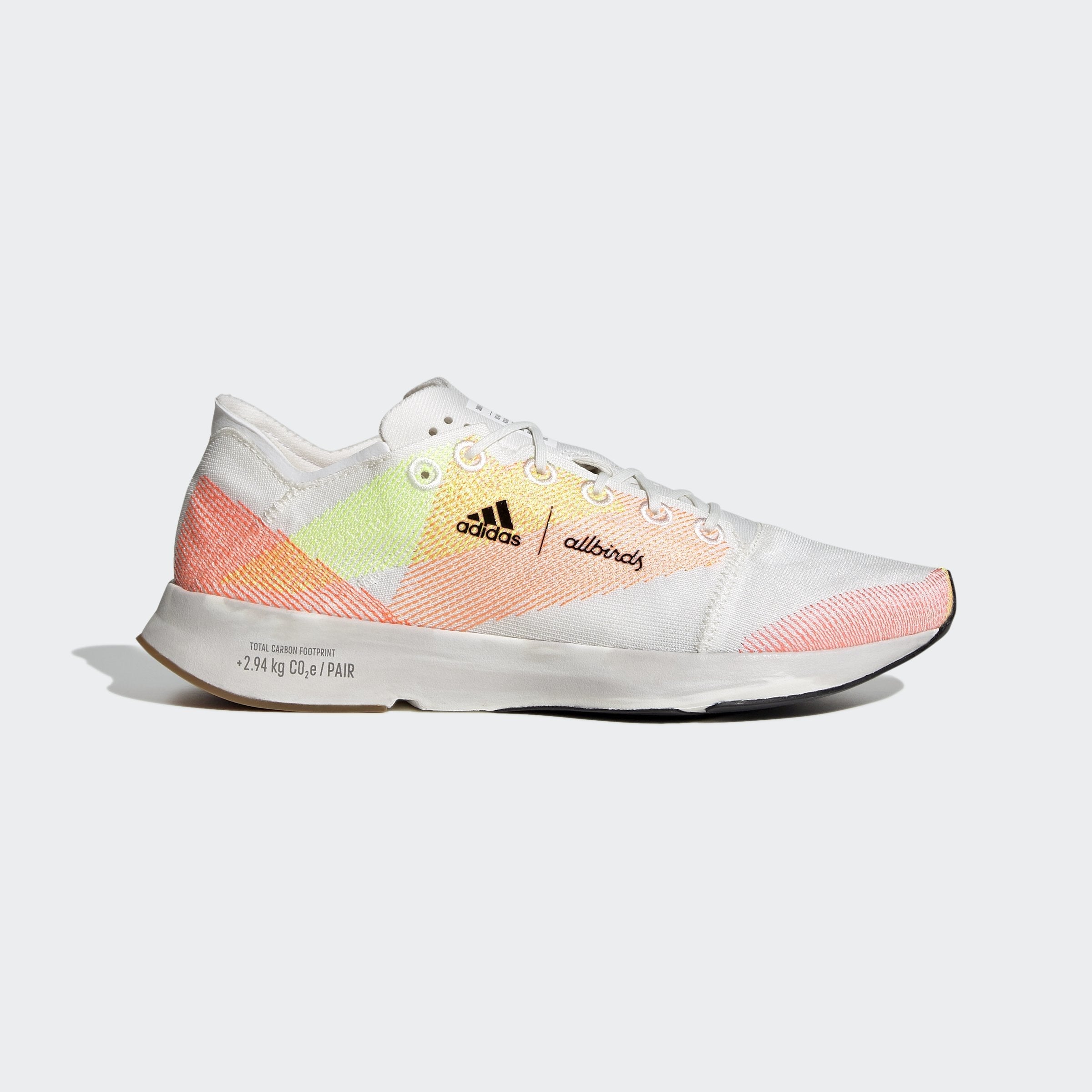 ∴コラボ∴ADIZERO X ALLBIRDS 2.94 KG CO2E∴GY6157 アディダス × オールバーズ 共創する、地球とランナーのために