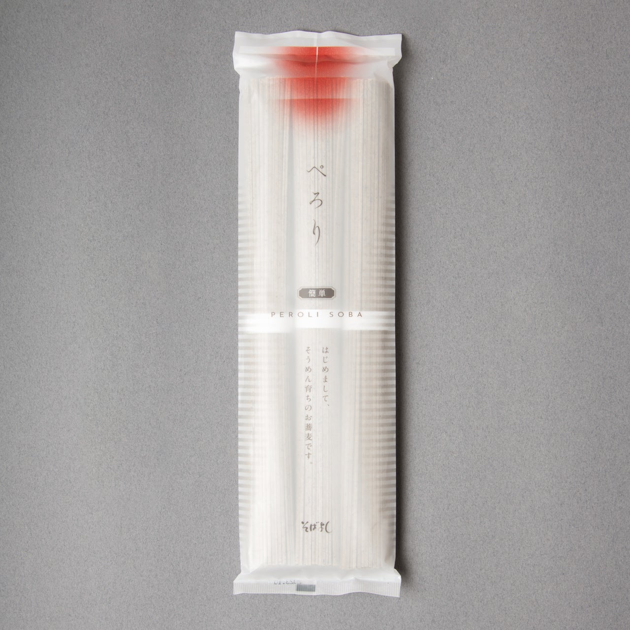 ぺろり蕎麦（80g×3束入り） 550円（税込594円）