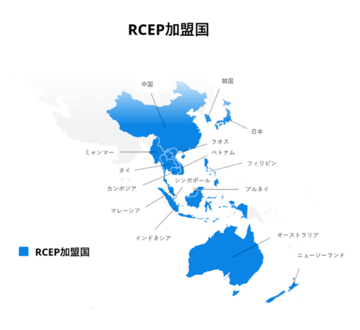 2023年のアジア各国のGDP成長は-3％から＋6.2％と格差 超巨大経済連携
