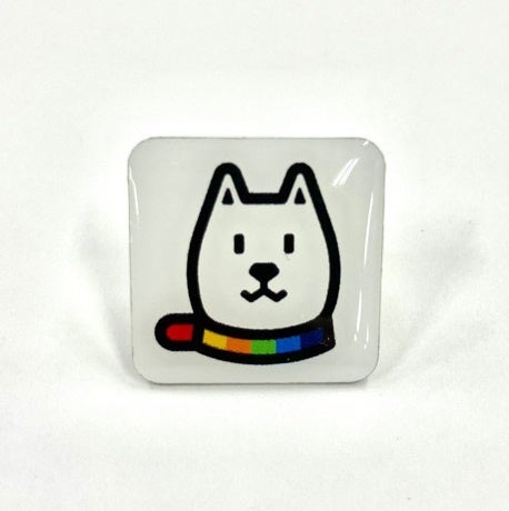 お父さんピンバッジ