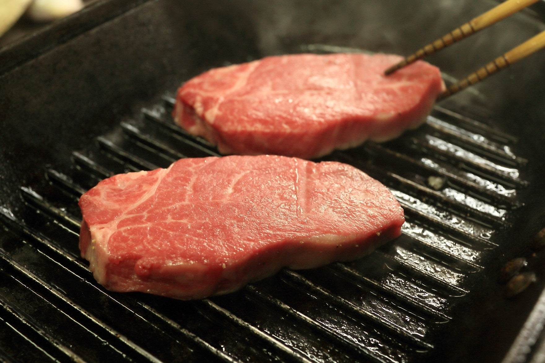 亀岡牛のステーキ（イメージ））