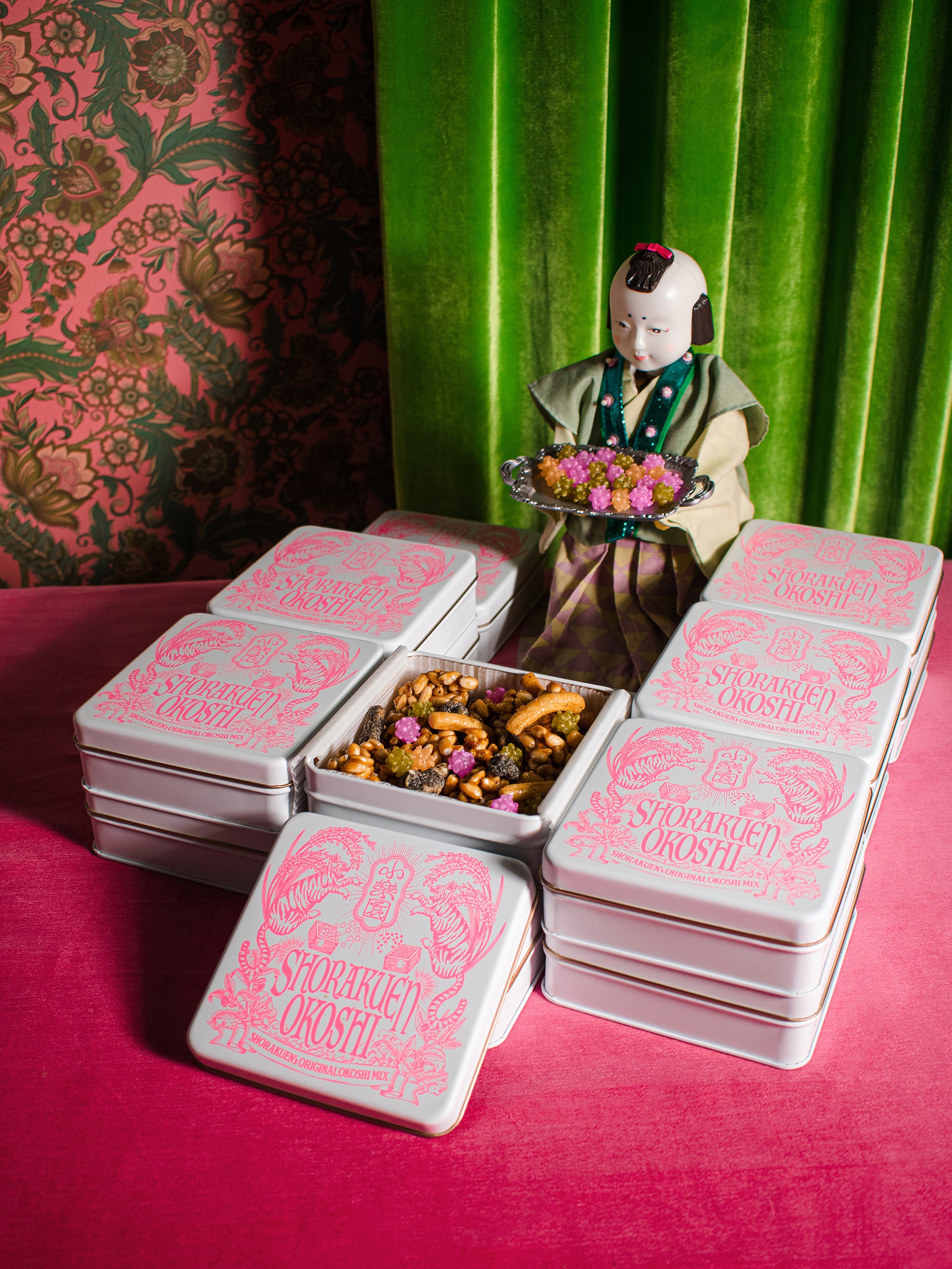 小楽園のおこし缶